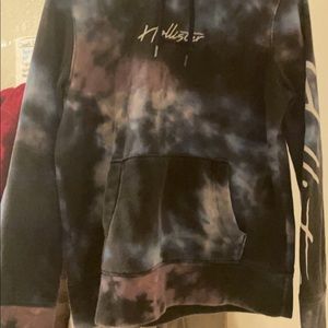 Hollister tie dye hoodie